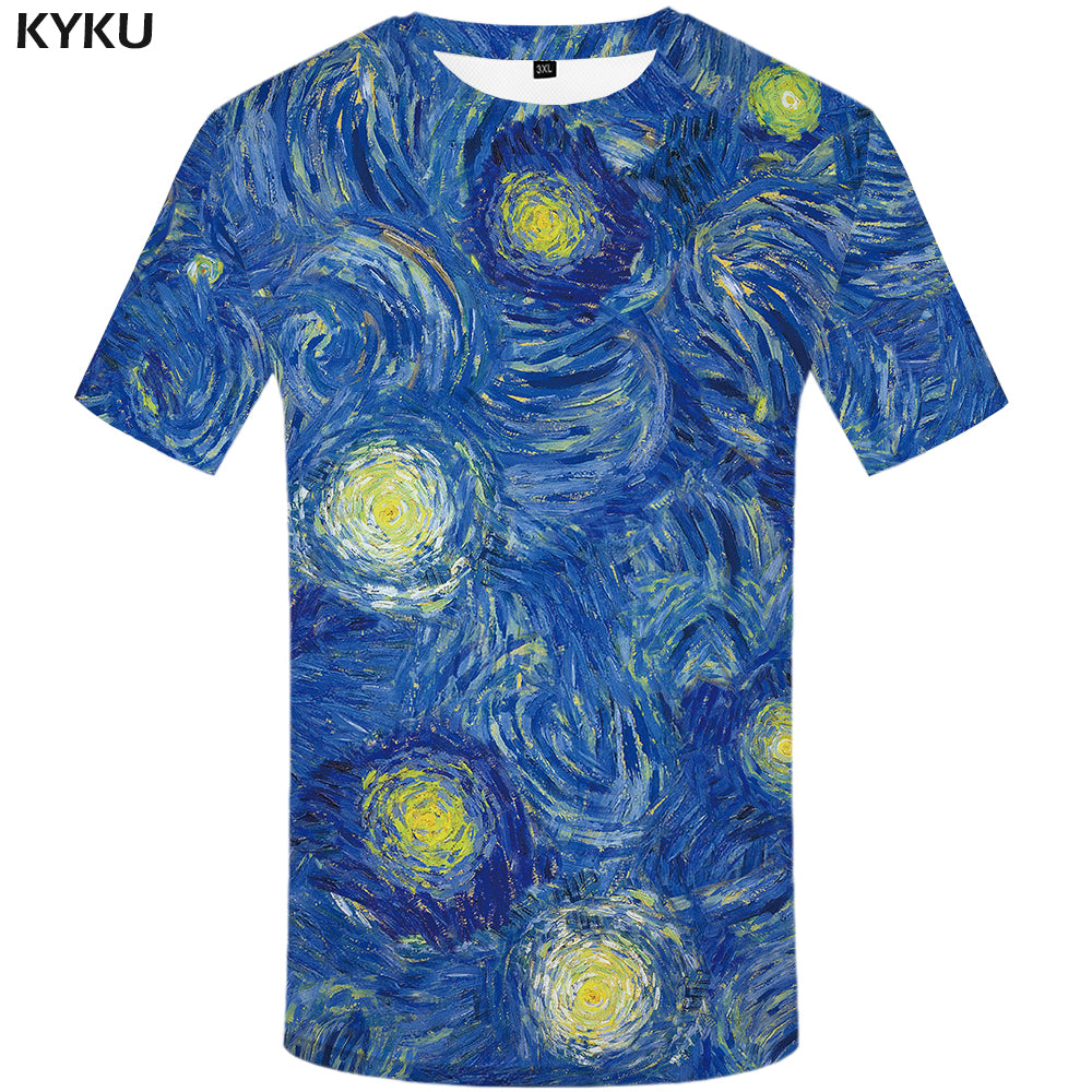 Starry night t-shirt